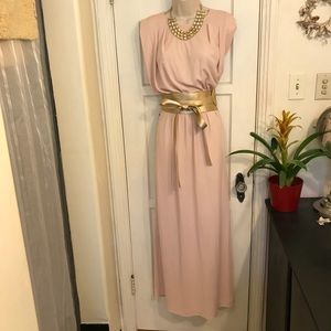 H & M dusty rose maxi dress. Size 6-8